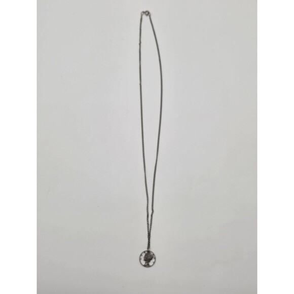 1944 Mercury Dime on Chain Necklace Lady Liberty 24" - Picture 5 of 7